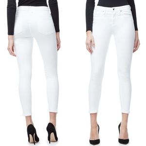 Good American NWT Good Legs Crop White 12/31 Ankle